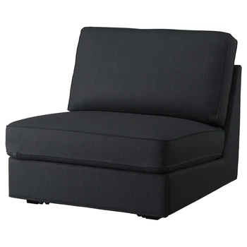 1 диван-кровать IKEA KIVIK КІВІК, Антрацит трезунд, 894.702.43