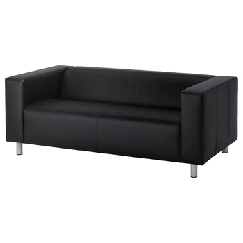2-місний диван IKEA KLIPPAN КЛІППАН, Бомстад чорний, 403.993.14