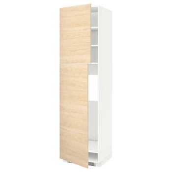 Висока шафа для холодильника IKEA METOD МЕТОД, 60х60х220 см, 294.572.06