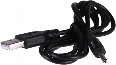 Kabel Akyga USB Type-A - DC 3.5 x 1.35 mm 0.8 m Black (AK-DC-03)
