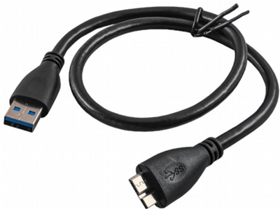 Кабель Akyga USB Type-A - micro-USB 0.5 м Black (AK-USB-26)