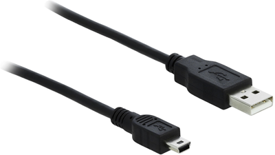 Kabel Delock USB 3.0 Type-A USB 3.0 Type-A 1 m Black (4043619850600)