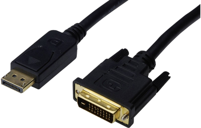 Adapter Digitus DisplayPort - DVI-D M/M 3 m Black (AK-340306-030-S)