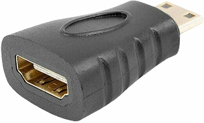 Adapter Lanberg HDMI - mini-HDMI F/M Black (AD-0037-BK)