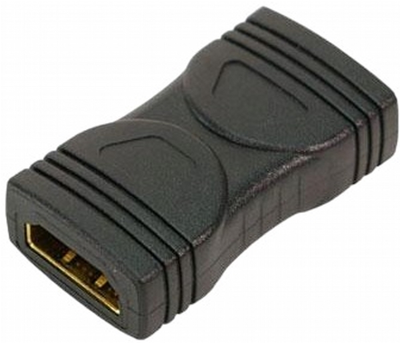 Адаптер Logilink HDMI - HDMI F/F Black (4260113566398)