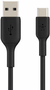Kabel Logilink USB Type-A - USB Type-C 1 m Black (4052792052848)