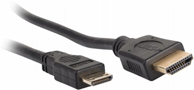 Кабель Natec HDMI - mini-HDMI 1.8 м Black (NKA-0635)