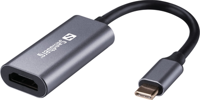 Адаптер Sandberg USB Type-C - HDMI Black (5705730136122)