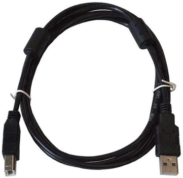 Кабель ART USB Type-A - USB Type-B 1.8 м Black (KABUSB2 AB 2M AL-OEM-100)