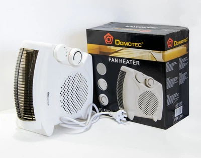 Тепловентилятор Domotec MS 5903 3 режима работы до 20 кв.м. напольный + защита от перегрева Белый (11703)