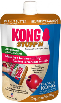 Ласощі для собак Kong Stuff'N Peanut butter 170 г (0035585361550)
