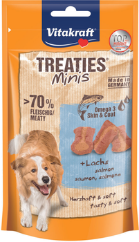 Smakołyk dla psów Vitakraft Treaties Minis Salmon and Omega 3 48 g (4008239340481)