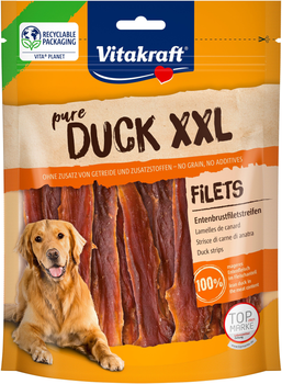 Ласощі для собак Vitakraft Duck strips XXL 250 г (4008239585851)