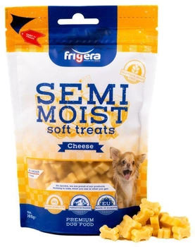 Ласощі для собак Frigera Semi-Moist Soft Treats gluten free Cheese 165 г (4022858612378)