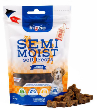 Ласощі для собак Frigera Semi-Moist Soft Treats Lamb 165 г (4022858612408)
