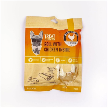 Przekąska dla psów Treateaters Dogsnack Roll with Chicken inside 200 g (5705833204063)