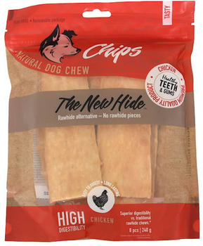 Ласощі для собак Treateaters The New Hide Flip Chips Chicken 240 г (5705833209228)