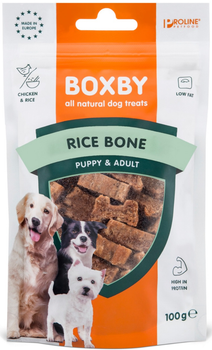 Ласощі для собак Boxby RiceBone Gluten Free 100 г (8716793900503)