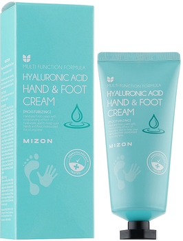 Krem do rąk i stóp Mizon Hyaluronic Acid Hand And Foot Cream z kwasem hialuronowym 100 ml (8809689370211)