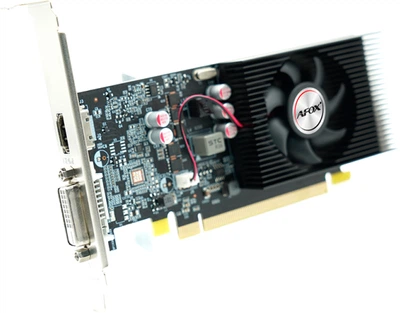 Karta graficzna AFOX PCI-Ex GeForce GT1030 4GB GDDR4 (64bit) (1380/2100) (DVI-D, HDMI) (AF1030-4096D4L5)