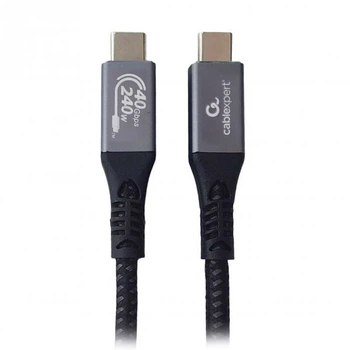 Кабель Type-C-Type-C 1,5м Cablexpert (240W) (CCBP-USB4-CMCM240-1.5M)