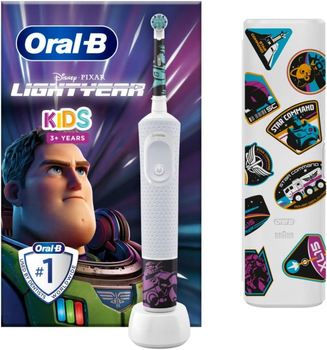 Електрична зубна щітка Oral-B Kids Buzz LightYear (4210201434559)