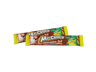 Какао Золоте Зерно 18г Напій 3в1 Mr Croco, 20шт/уп