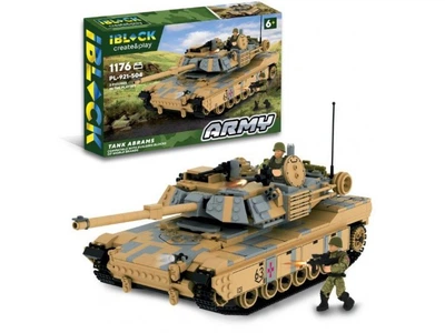 Конструктор Танк M1 Abrams, iBlock (PL-921-504), 1176 дет.