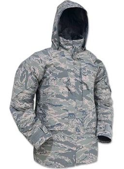 Тактична куртка парку армії США Valley Apparel APECS Gore-Tex водонепроникна розмір Large Regular Мультикам