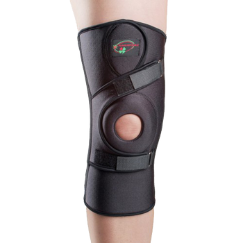 Бандаж для помірної фіксації коліна з 4-ма спіральними ребрами жорсткості К-1П, Реабілітімед, XXL, Лівий