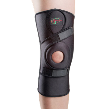 Бандаж для помірної фіксації коліна з 4-ма спіральними ребрами жорсткості К-1П, Реабілітімед, XL, Лівий