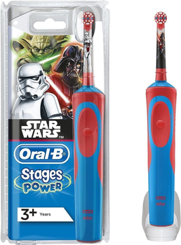 Электрическая зубная щетка Oral-B Kids Stages Power Star Wars (4210201160922)
