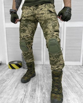 Тактичні штани з наколінниками піксель,камуфляж XL