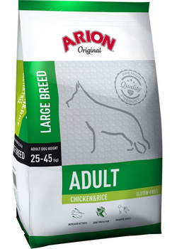 Сухий корм для дорослих собак великих порід Arion Chicken and Rice 12 кг (5414970055406)
