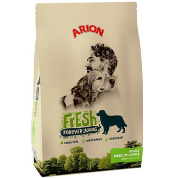 Сухий корм для дорослих собак середніх порід i великих Arion Fresh 12 кг (5414970055758)