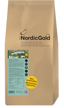 Сухий корм для дорослих собак UniQ Nordic Gold Mimer 3 кг (5707179470034)