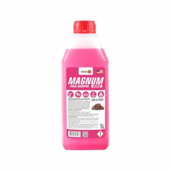 Шампунь суперконцентрат для ручної мийки NOWAX MAGNUM NANO FOAM SHAMPOO 1L (NOWAX) (2815011)