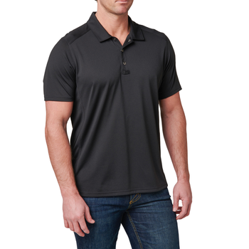 Футболка поло 5.11 Tactical Paramount Short Sleeve Polo 2.0 Black M (41284-019)