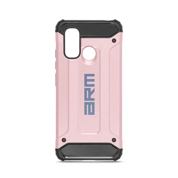 Чохол для Xiaomi Redmi 12C, Panzer, Рожевий, протиударний, броньований, мілітарі, панель-накладка, захист всього корпусу, захист дисплея та камери, термополіуретан (TPU) + полікарбонат (PC), ArmorStandart (ARM71473)