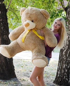 М'яка іграшка Плюшевий ведмедик My Best Friend Томми 150 см Моко