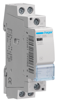 Контактор 230V Hager ESC225 25A 2но