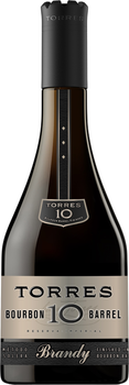 Бренди Torres Bourbon Barrel 10YO в подарочной упаковке 0.7 л 38% (8410113561459)