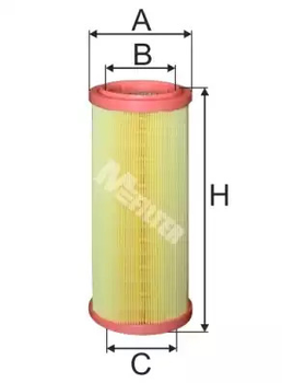 Фильтр воздушный FIAT (выр-во M-filter), MFILTER (A891)