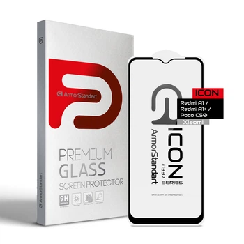 Защитное стекло ArmorStandart Icon для Xiaomi Redmi A1 A1+ Black (ARM62812)