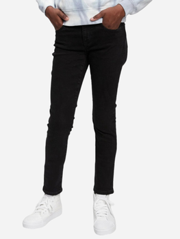 Jeansy skinny młodzieżowe dziewczęce GAP 725705-00 145-152 cm Czarne (1200056770554)