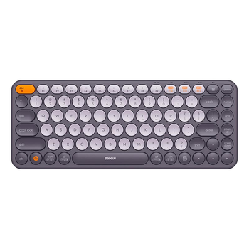 Клавіатура Baseus K01A Wireless Tri-Mode Keyboard |2.4G/BT1+BT2, 2xAAA Battery| сіра