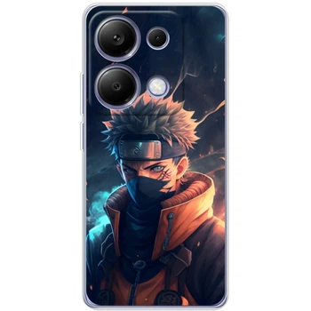 Силиконовый Чехол с Картинкой для Xiaomi Redmi Note 13 Pro 4G Принт (Аниме Наруто, Anime Naruto) (53714-ysm001)