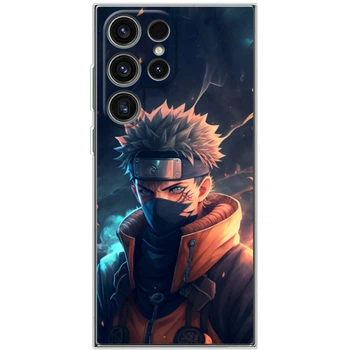 Силиконовый Чехол с Картинкой для Samsung Galaxy S24 Ultra Принт (Аниме Наруто, Anime Naruto) (50955-ysm001)