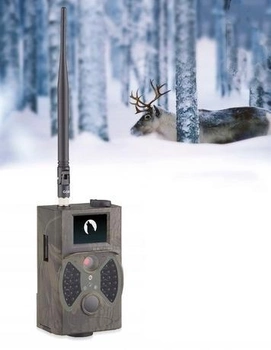 Фотопастка лісова + пульт дистанційного керування (40 інфрачервоних світлодіодів, PIR-датчик, запис зі звуком) Польща