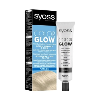 Тонуючий бальзам без аміаку для волосся SYOSS Color Glow Платиновий Блондин 100 мл (9000101679267)